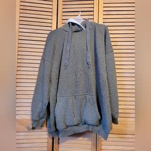 Aerie XL fuzzy hooded sweatshirt